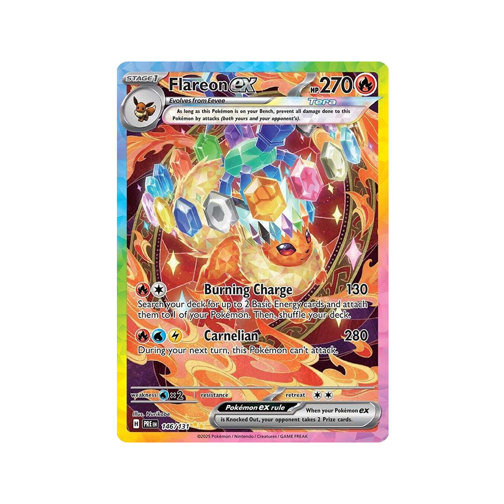 Mini Lata Prismatic Evolutions - Inglés