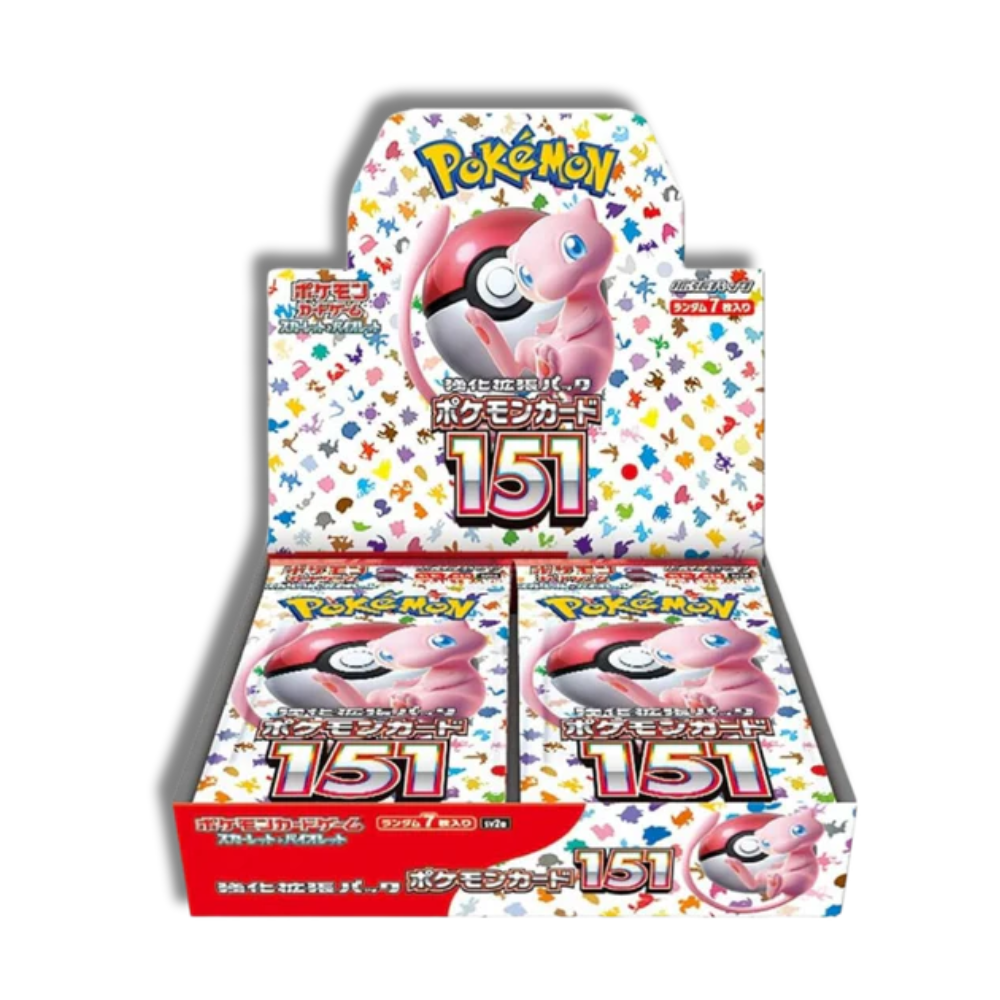 Pokémon TCG Booster Box – 151 [Japanisch, versiegelt] 