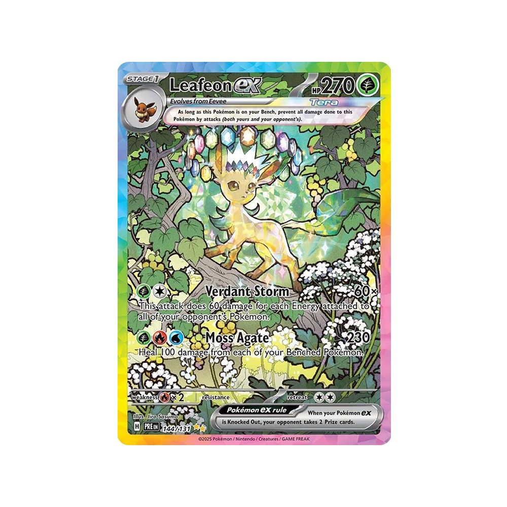 Mini Lata Prismatic Evolutions - Inglés