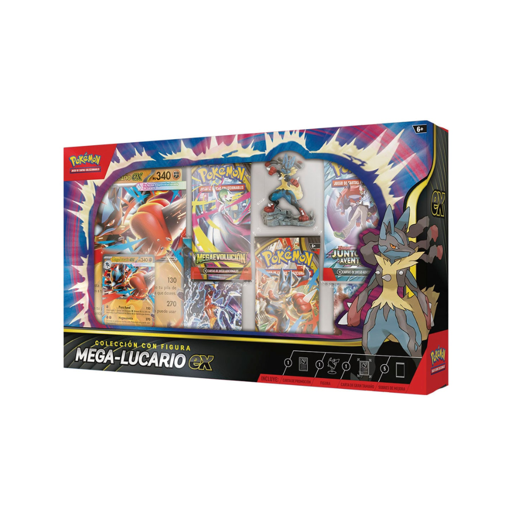 Caja Figura Mega Lucario EX - Español