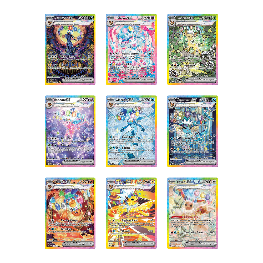 Mini Lata Prismatic Evolutions - Inglés