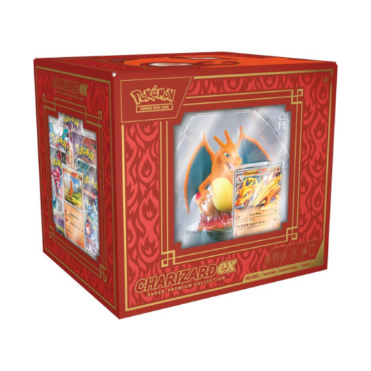 Caja Charizard ex Super Premium Collection - Inglés