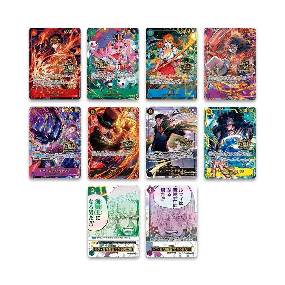 One Piece 3rd Anniversary Set Premium Card Collection - Japonés