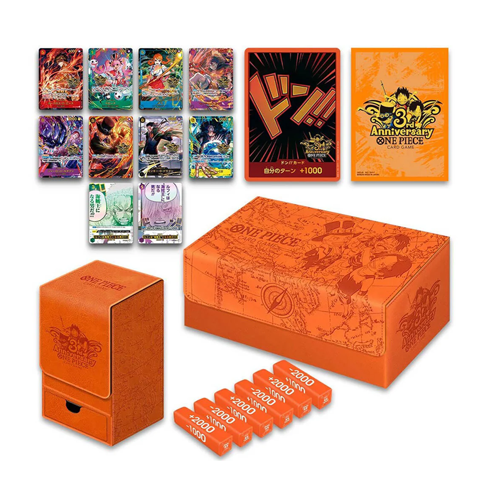 One Piece 3rd Anniversary Set Premium Card Collection - Japonés