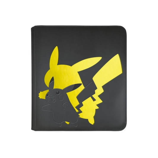 Álbum Ultra PRO Pokémon Elite Series Pikachu – Carpeta Premium 9 Bolsillos con Cremallera (360 Cartas TCG)