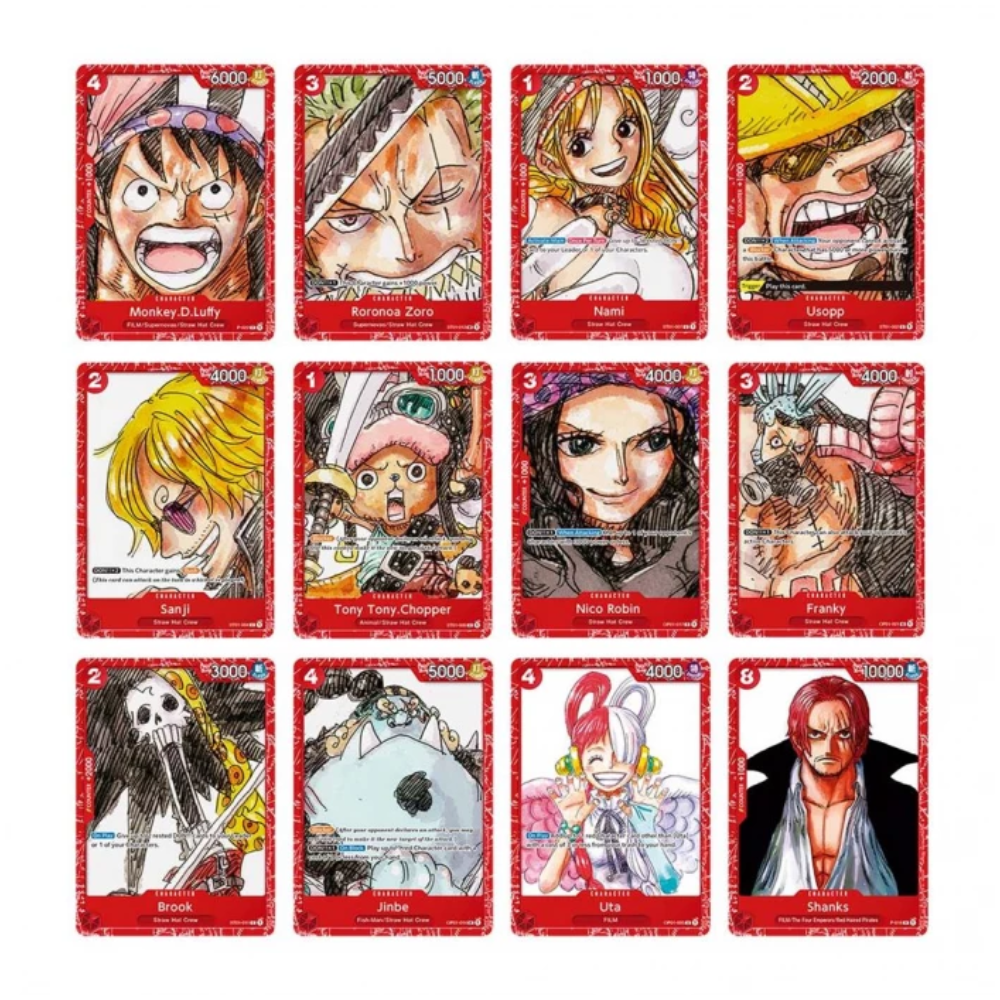 Premium Card Collection "ONE PIECE FILM RED" - Japonés