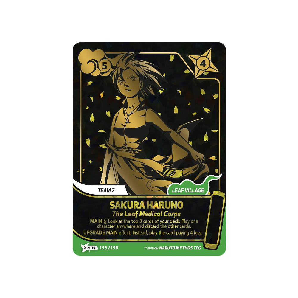 Naruto TCG: First Set Special Pack Naruto - Inglés