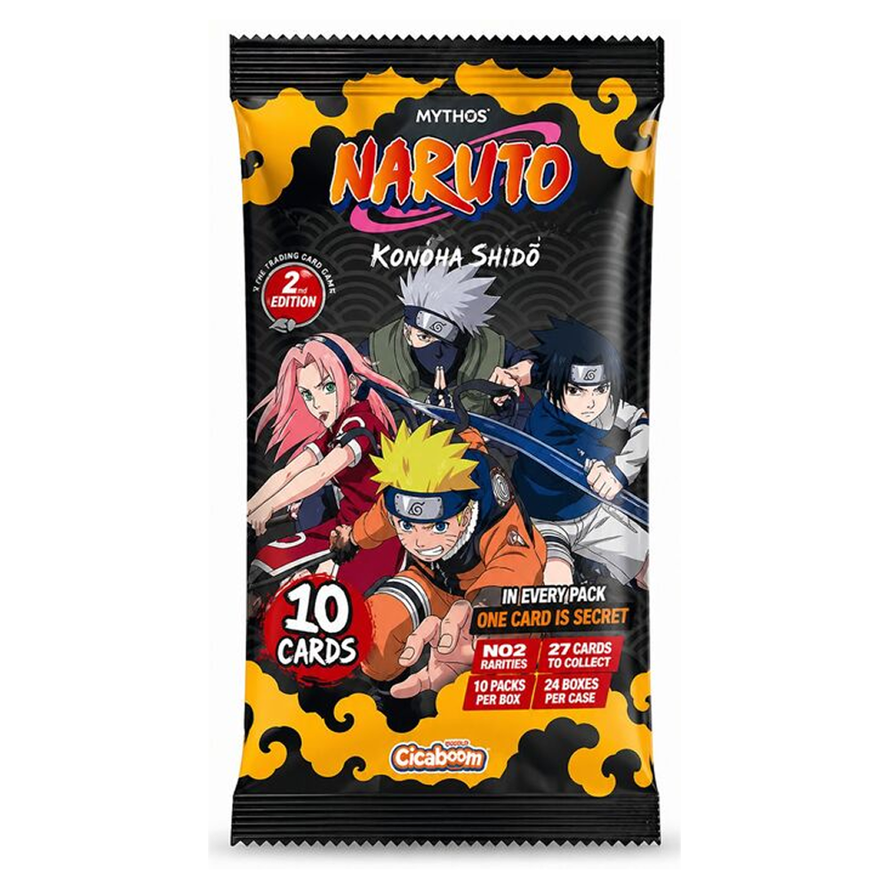 [ RESERVA ] Naruto Mythos First Set 2nd Edition Booster Box - Inglés