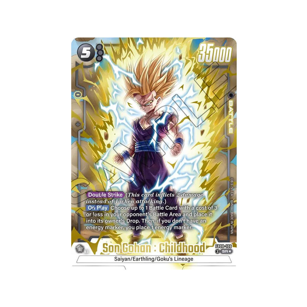 Caja FB08 Saiyan's Pride - Japonés