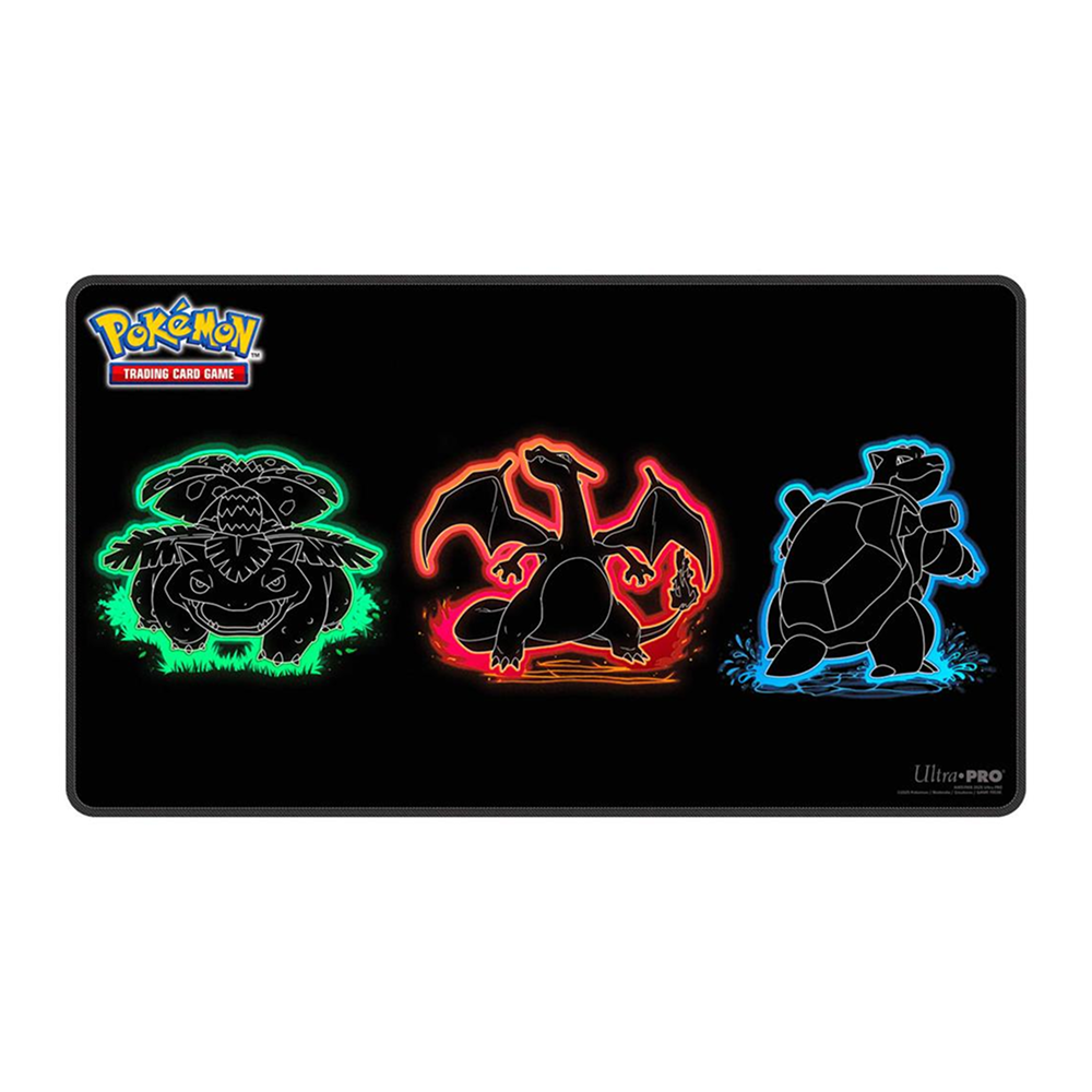 Tapete Foil Playmat Neon Kanto Pokémon - Ultra Pro