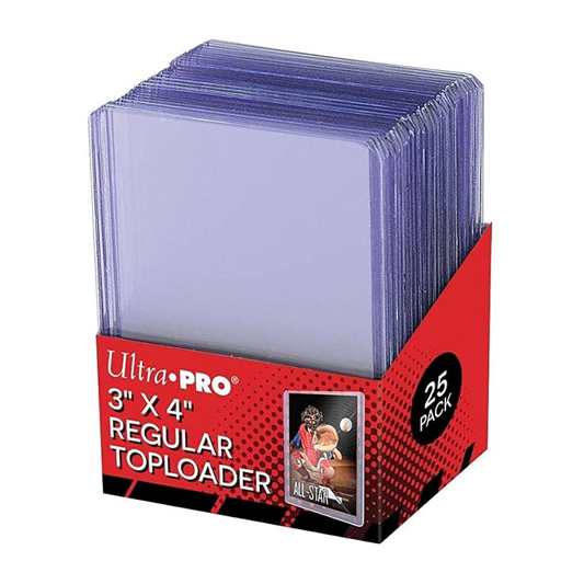 Ultra Pro Toploader 3"x4" Regular (25 unidades)