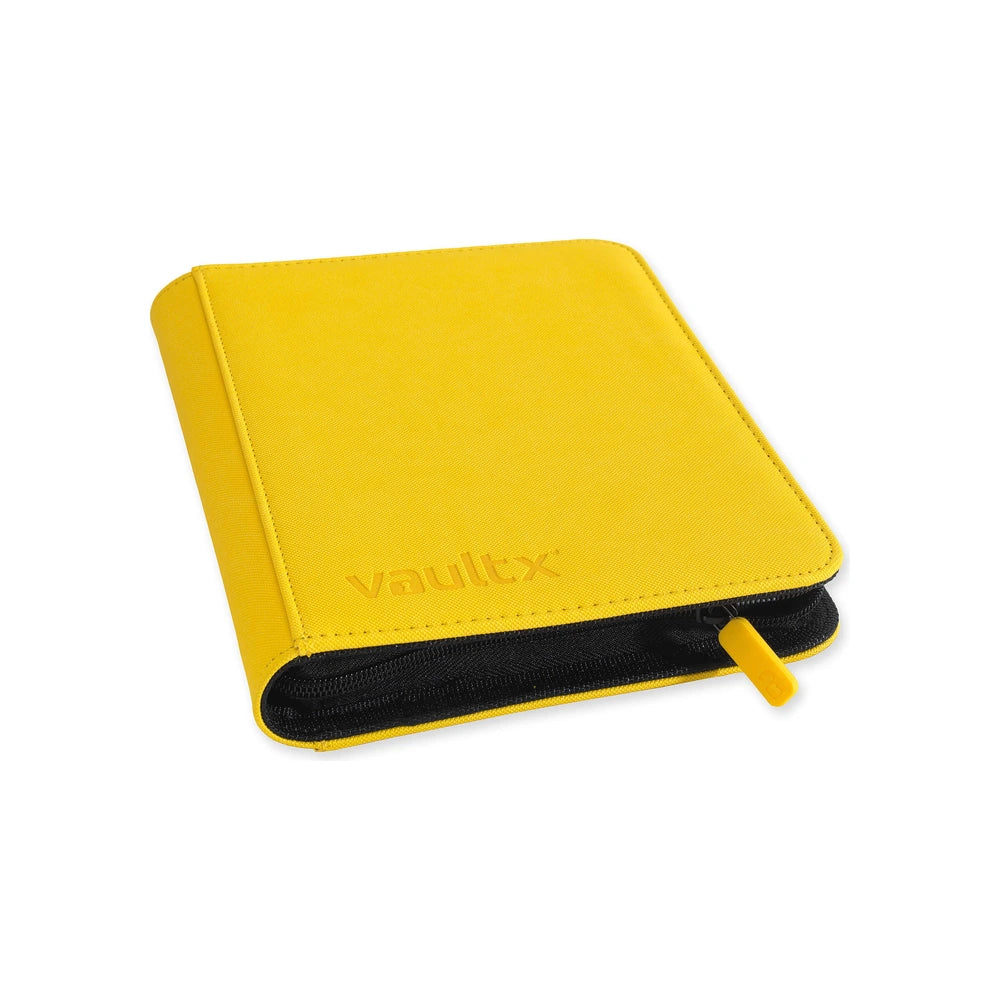 VaultX EXO-TEC Zip Binder 4 Pockets Sunrise Yellow - Álbum 160 Cartas