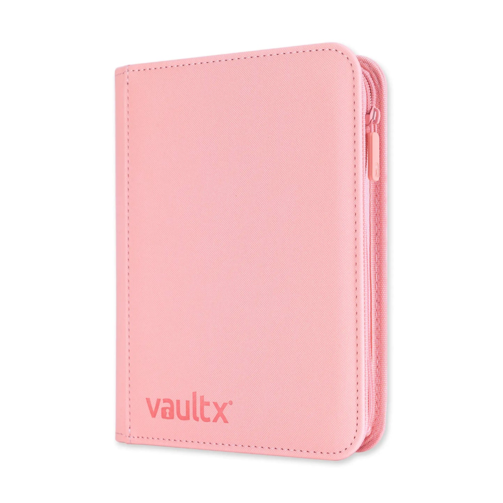 VaultX EXO-TEC Zip Binder 4 Pockets Just Pink – Álbum 160 Cartas