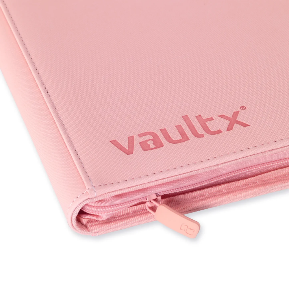 VaultX EXO-TEC Zip Binder 9 Pockets Just Pink – Álbum 360 Cartas Cremallera