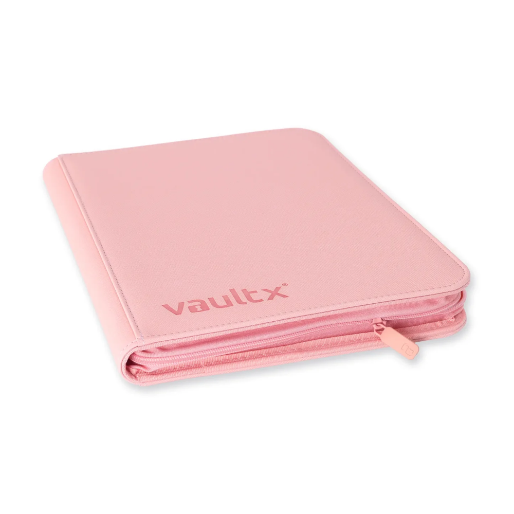 VaultX EXO-TEC Zip Binder 9 Pockets Just Pink – Álbum 360 Cartas Cremallera