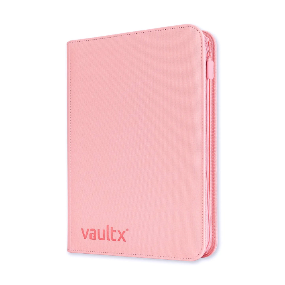 VaultX EXO-TEC Zip Binder 9 Pockets Just Pink – Álbum 360 Cartas Cremallera