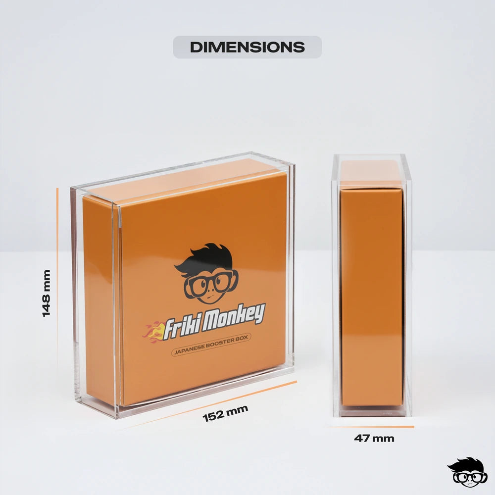 Caja Acrílica para Booster Box Japonesa Pokémon - Friki Monkey