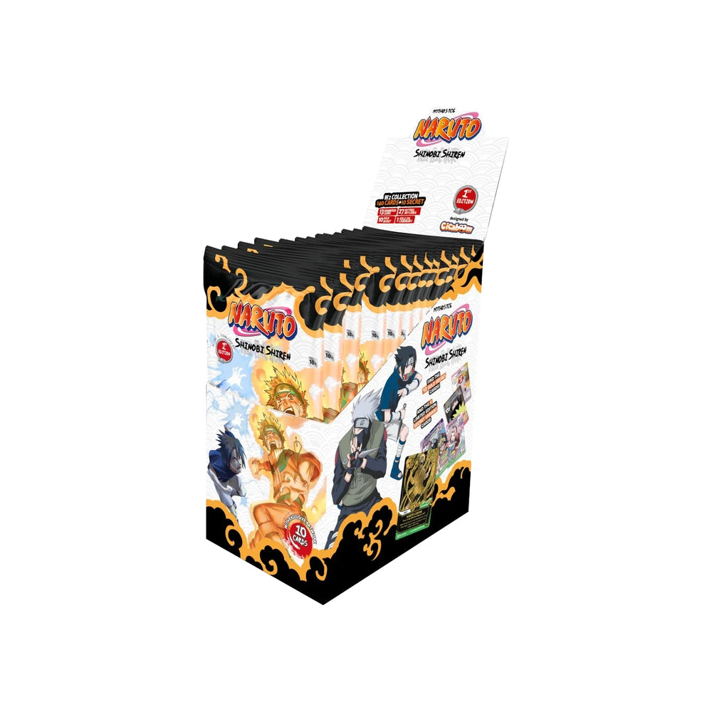 [ RESERVA ] Caja Naruto Mythos Shinobi Shiren 1st Edition - Inglés