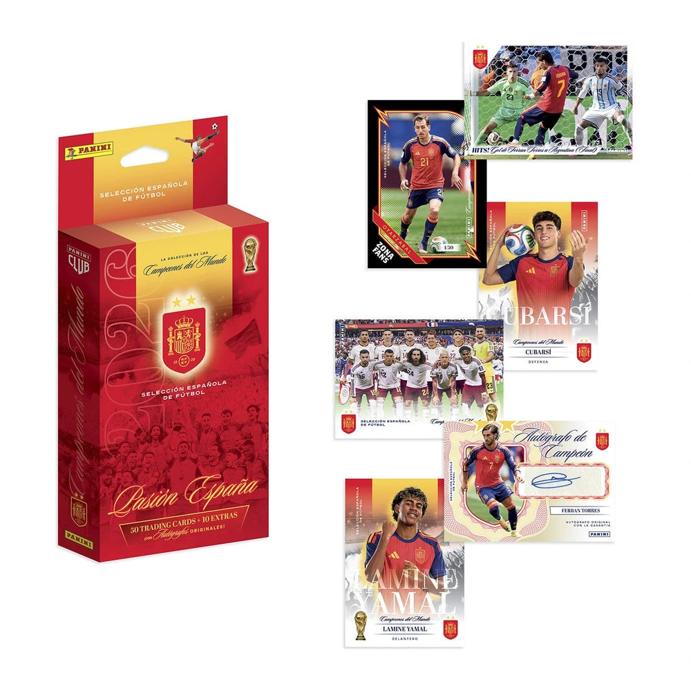 Caja Panini Club Pasión España 2026 - Campeones del Mundo