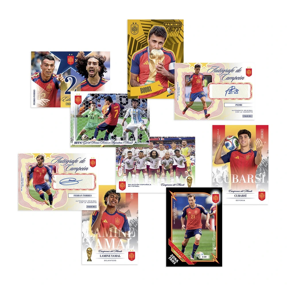Caja Panini Club Pasión España 2026 - Campeones del Mundo