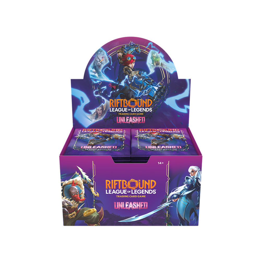 Riftbound Unleashed Booster Display - Inglés