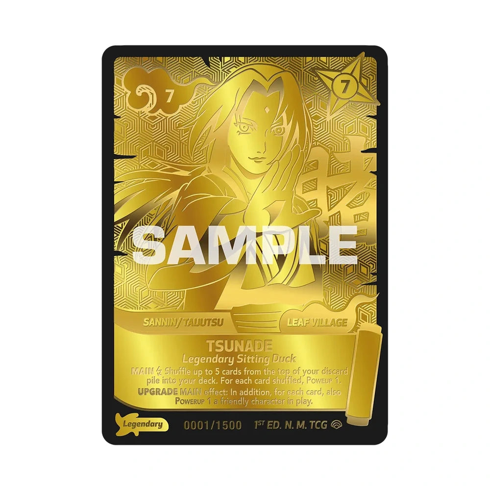 [ RESERVA ] Caja Naruto Mythos Shinobi Shiren 1st Edition - Inglés