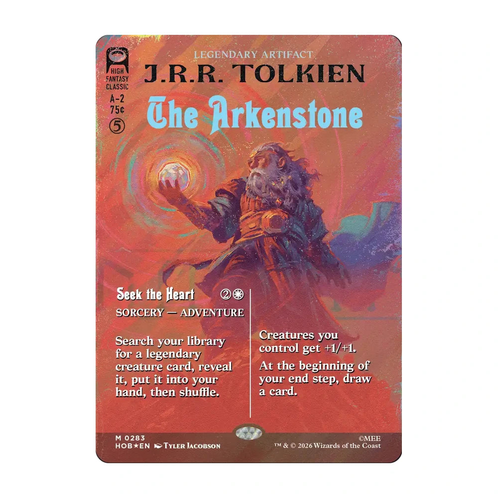 The Arkenstone HOB 283 surge foil · El Hobbit Magic inglés