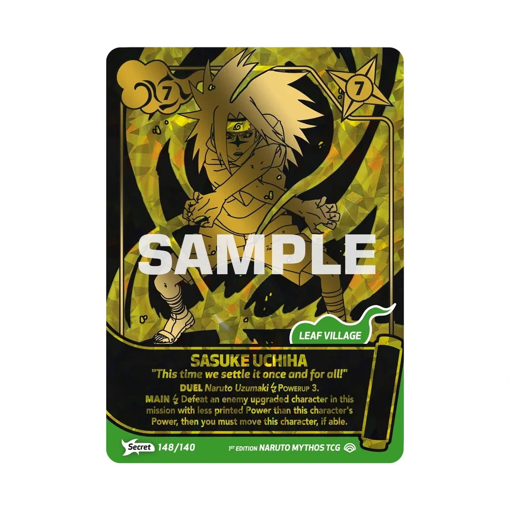 [ RESERVA ] Caja Naruto Mythos Shinobi Shiren 1st Edition - Inglés