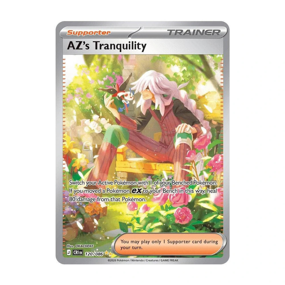 AZ's Tranquility Special Illustration Rare 120/086 · Chaos Rising inglés