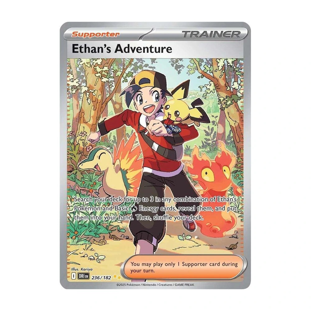 Ethan's Adventure 236/182 Special Illustration Rare de Destined Rivals en inglés
