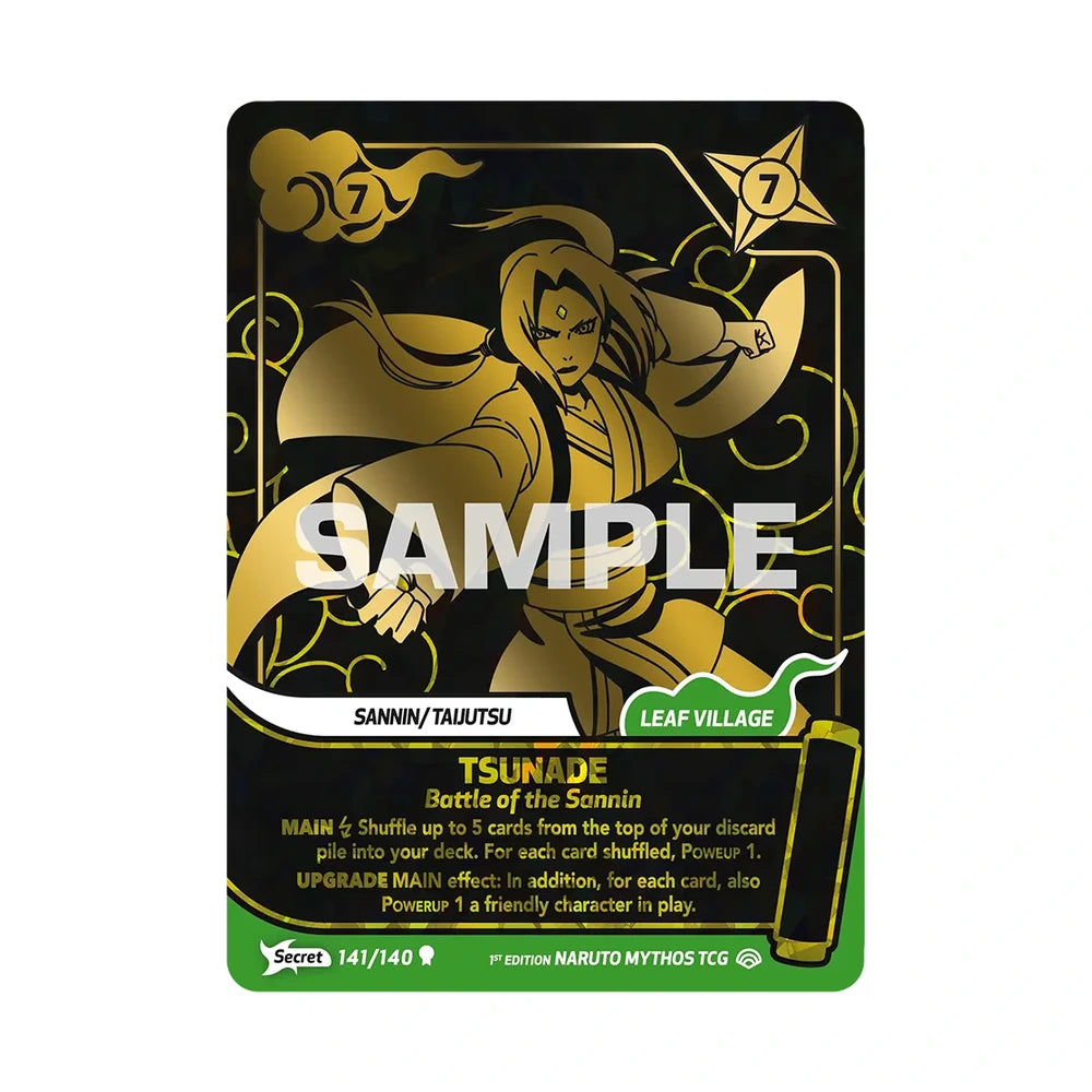 [ RESERVA ] Caja Naruto Mythos Shinobi Shiren 1st Edition - Inglés