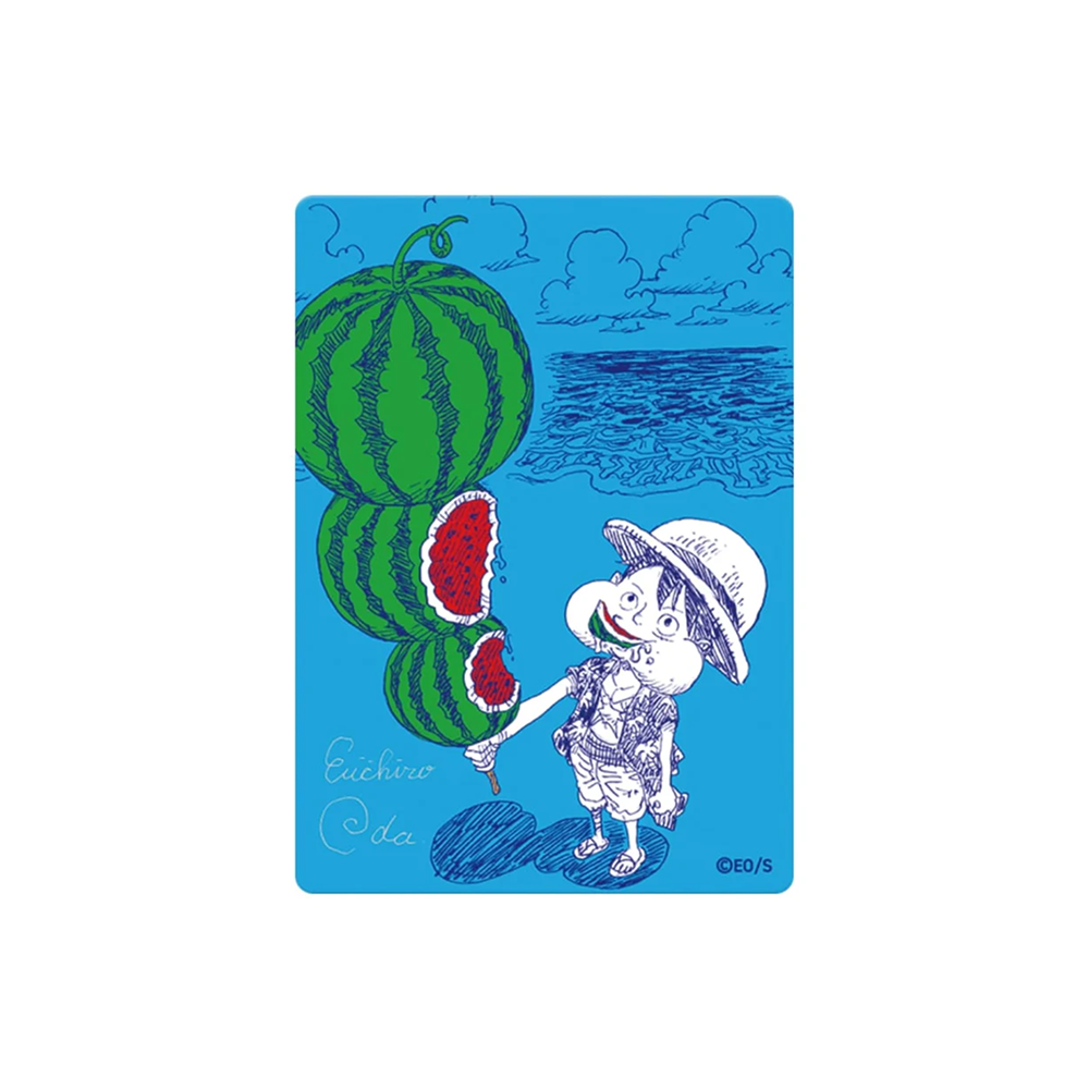 [ RESERVA ] Carta Metálica Promocional Watermelon Luffy NatsuComi 2026