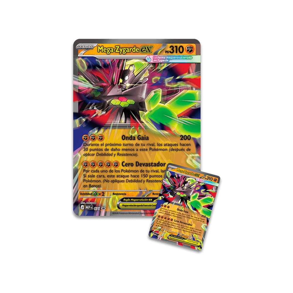 Mega Zygarde ex Premium Collection - Inglés