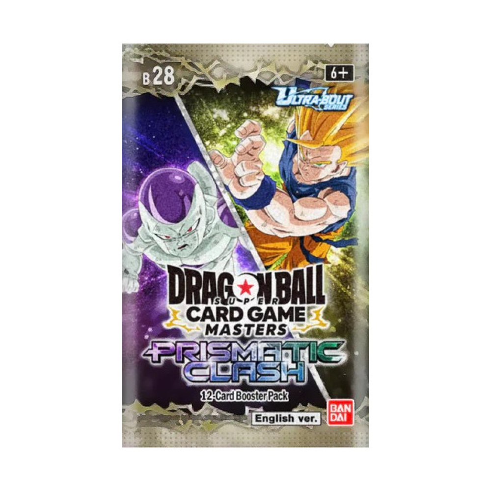 Dragon Ball Card Game Masters B28 Prismatic Clash - Booster Box (24 sobres) - Inglés