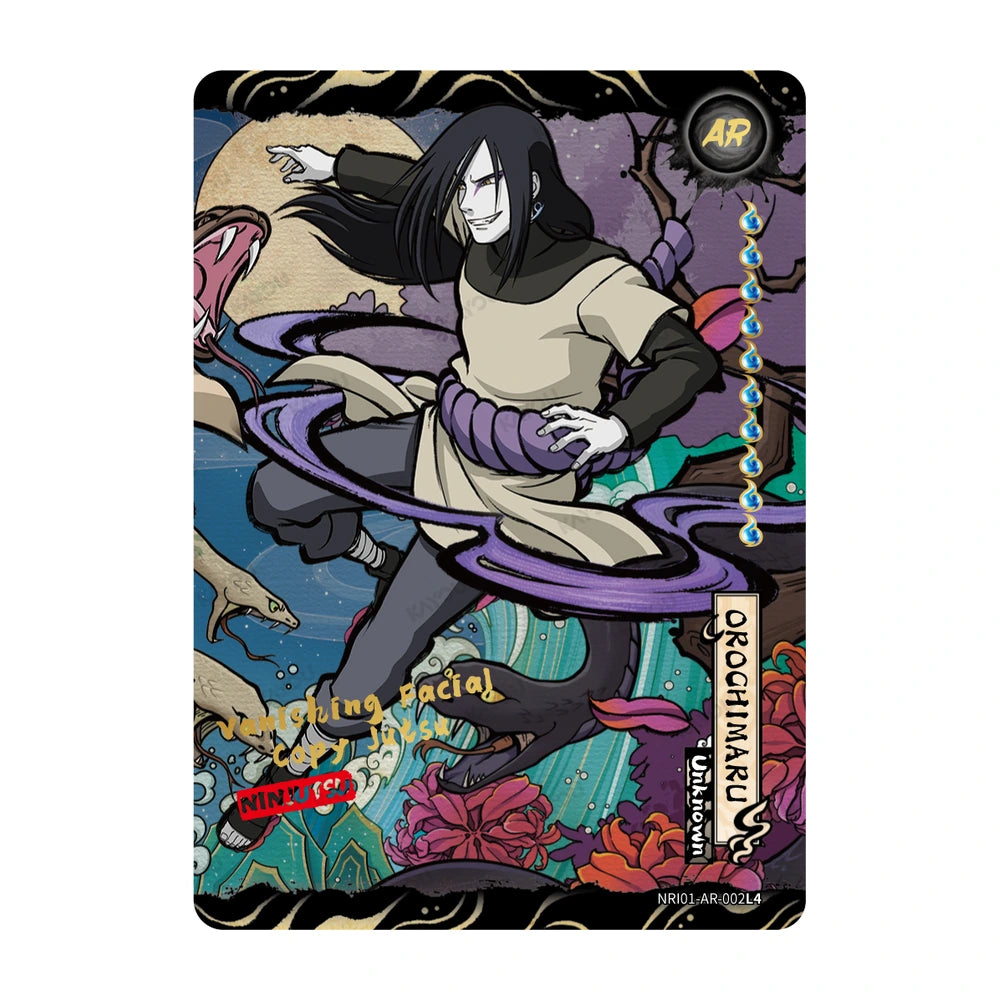 Caja Naruto Kayou Earth Scroll Gold Serie 1 - Inglés