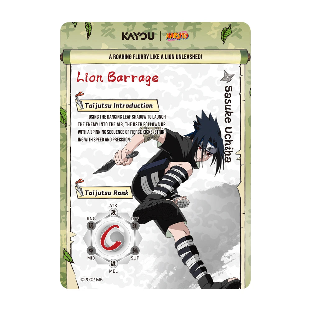Caja Naruto Kayou Earth Scroll Gold Serie 1 - Inglés