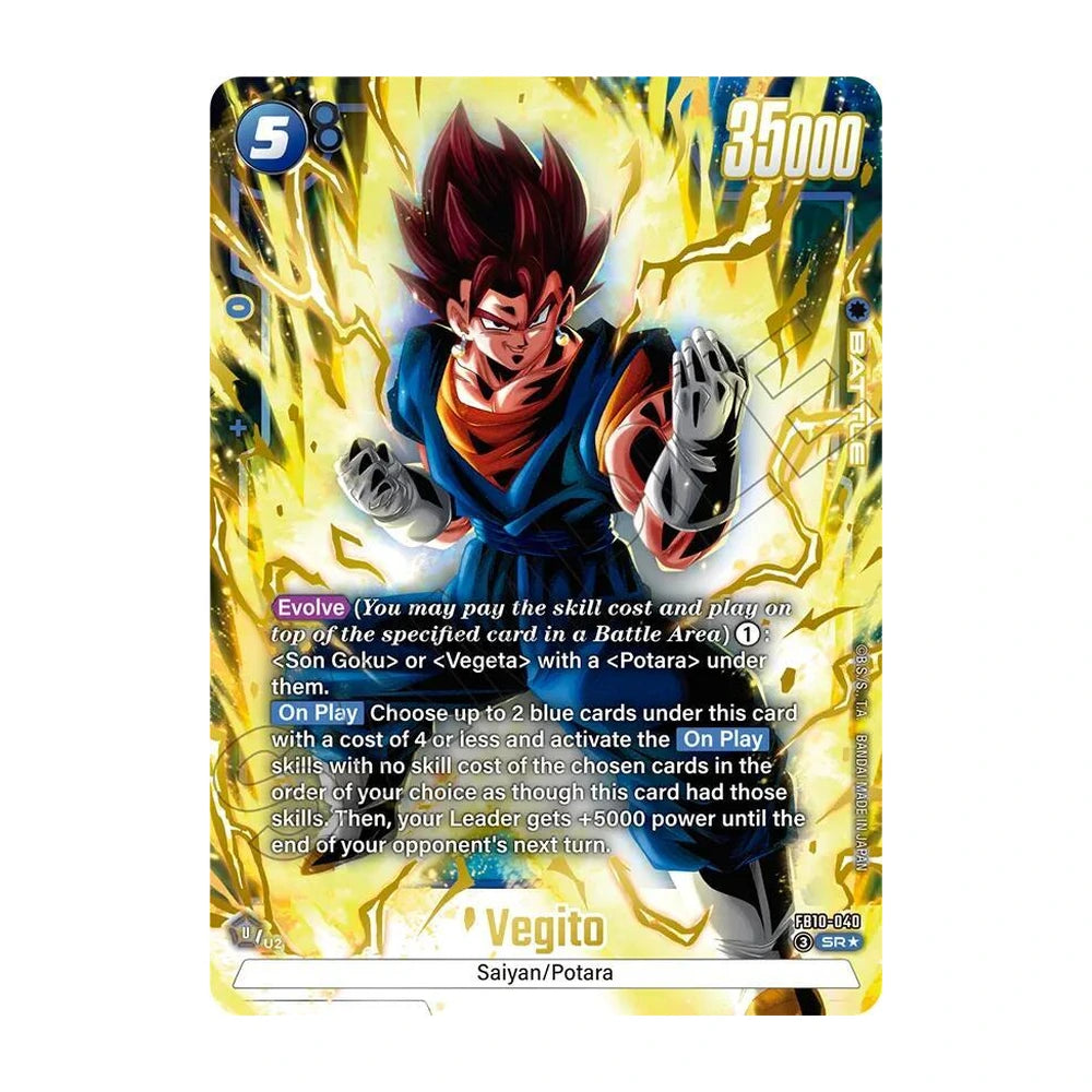 Caja Fusion World FB10 Cross Force (24 sobres) -  Inglés