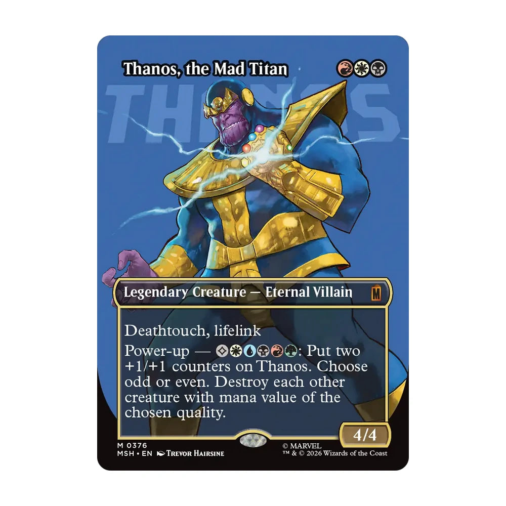 Sobre Play Booster Marvel Super Heroes - Inglés