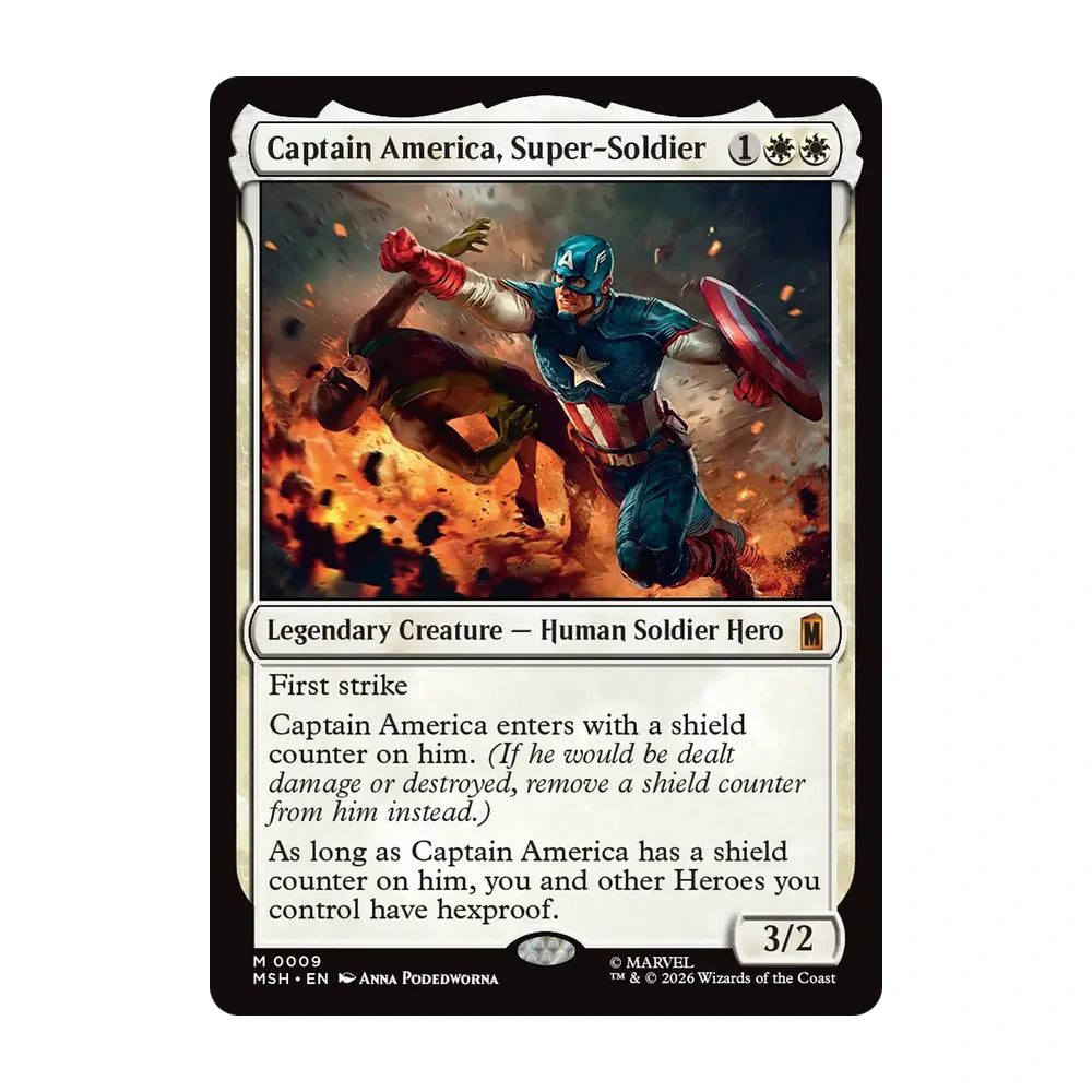 Sobre Play Booster Marvel Super Heroes - Inglés