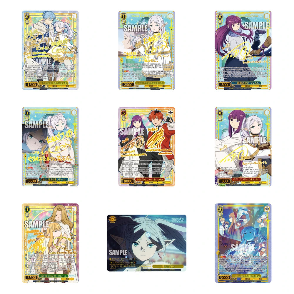 Las 9 cartas más cotizadas de Weiss Schwarz Frieren Vol.2 (SFN/S136)