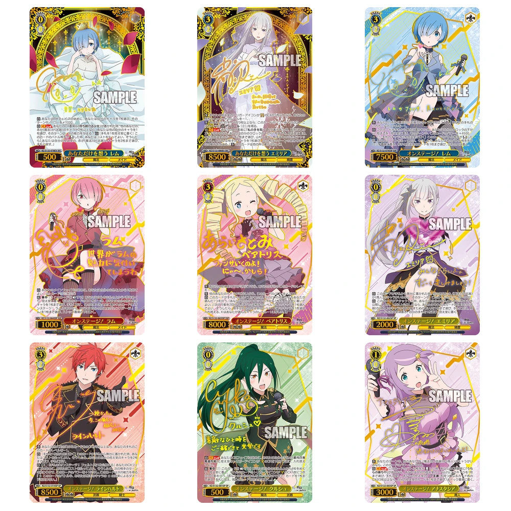 Weiss Schwarz Re:ZERO Vol. 4 - Japonés