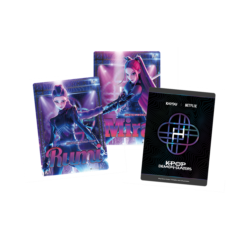 KPop Demon Hunters Energy Edition Booster Display (12 sobres) - Inglés
