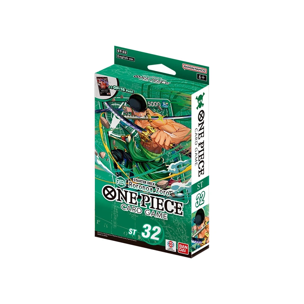 [RESERVA] Mazo ST-32 Green Roronoa Zoro - Inglés