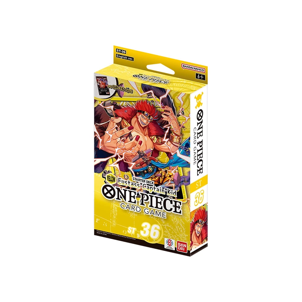 [RESERVA] Mazo ST-36 Yellow Eustass Captain Kid - Inglés