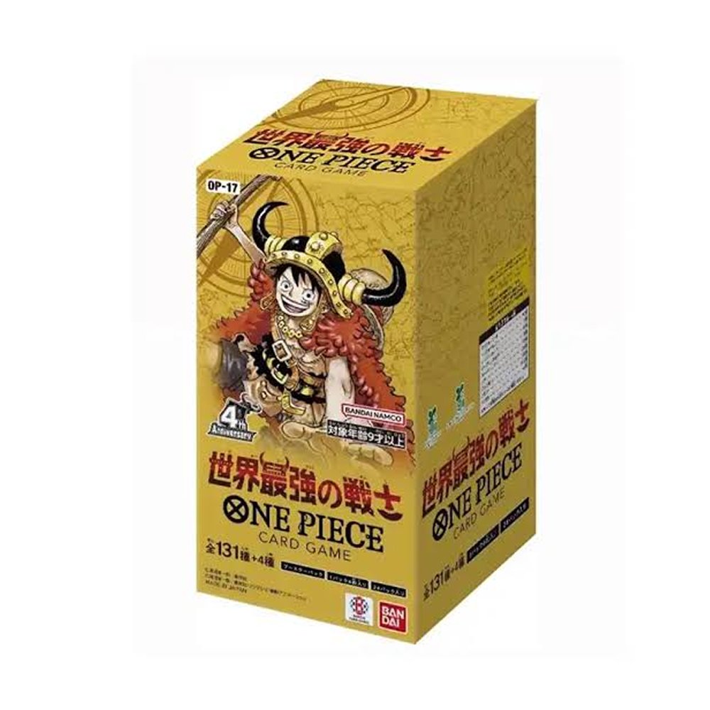 [ RESERVA ] Caja OP17 The World's Strongest Warriors - Japonés