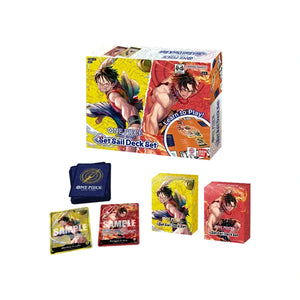 Set Sail Deck Set SD01 Luffy y Ace - Inglés