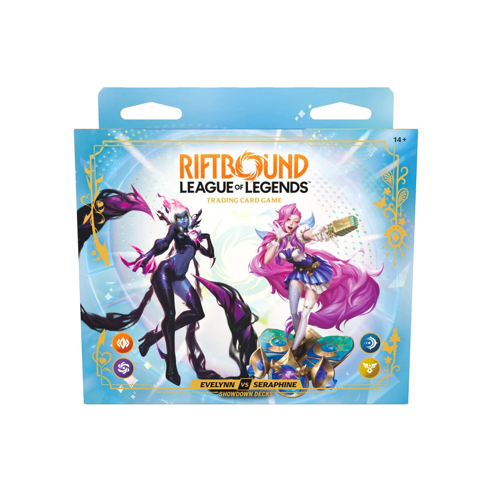 [ RESERVA ] Showdown Deck Evelynn vs Seraphine Riftbound Radiance - Inglés