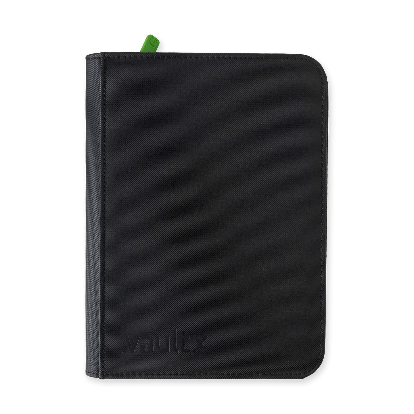 VaultX EXO-TEC Zip Binder 4 Pockets – Álbum Premium 160 cartas con Cremallera Negro