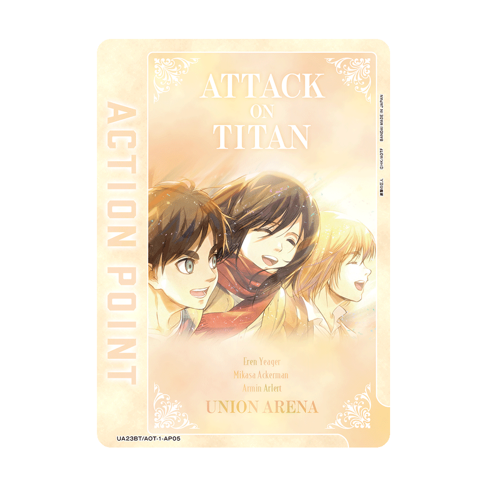 Union Arena Attack on Titan [UA23BT] - Japonés
