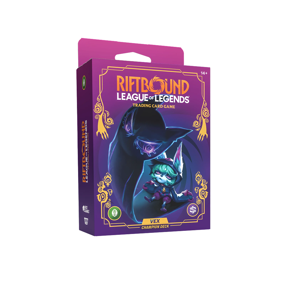 Riftbound Unleashed – Mazo de Campeón Vex (Champion Deck) - Inglés